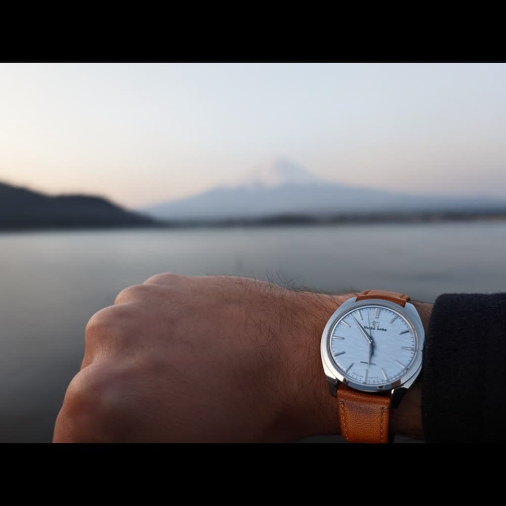 Weathered Brown Leather Watch Band