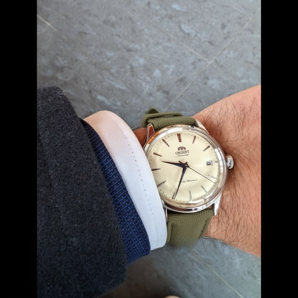 Olive Green Ribbed NATO