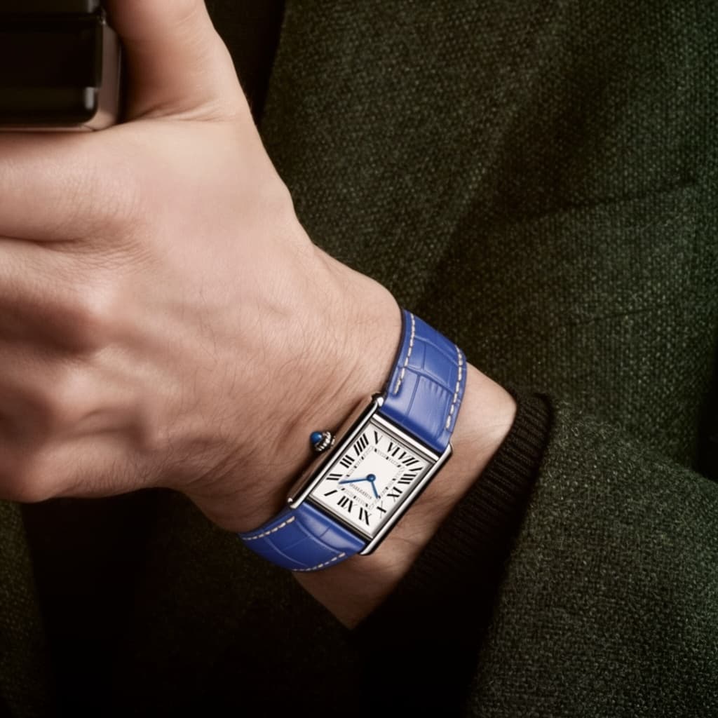 Men’s Crocodile Embossed