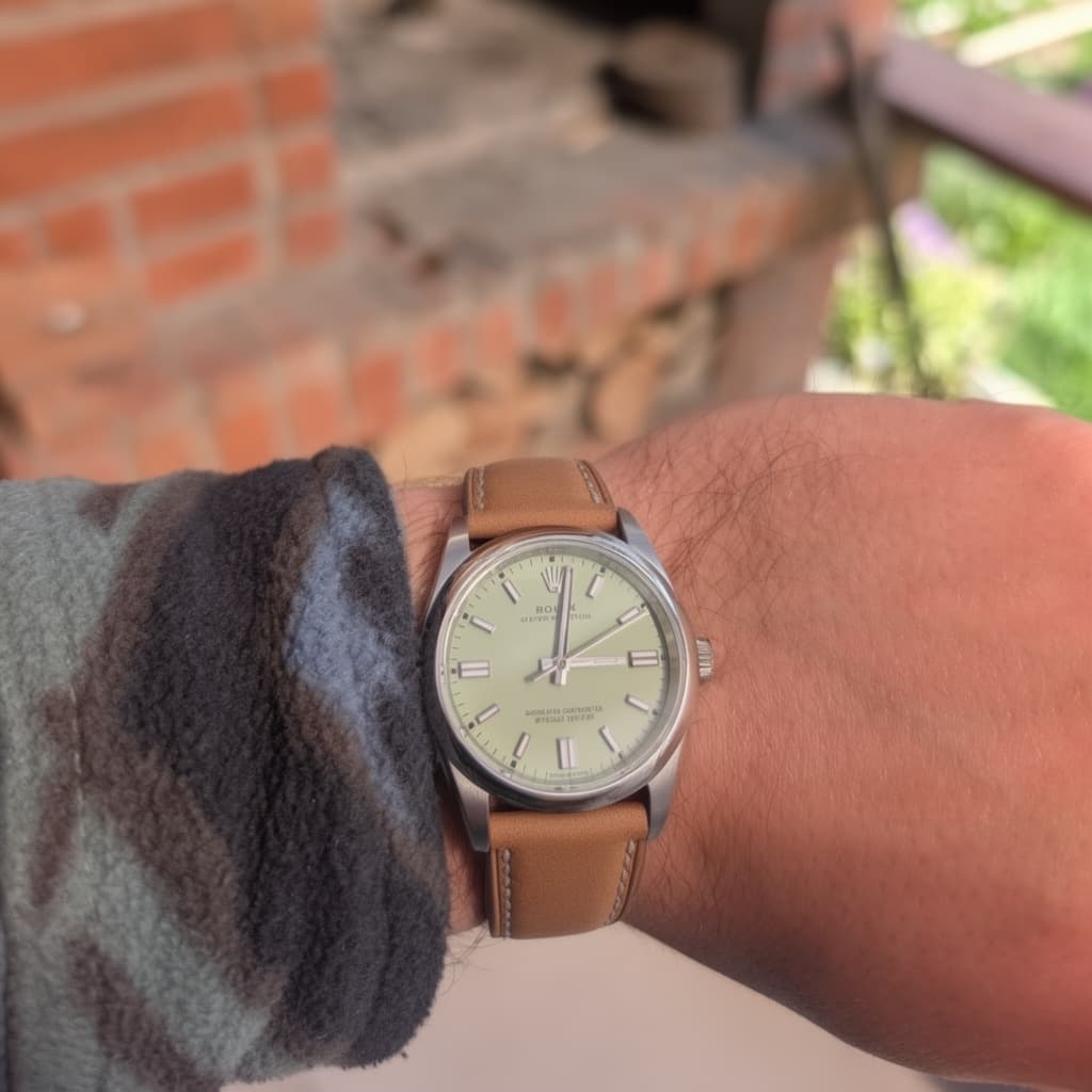 Barenia® leather strap