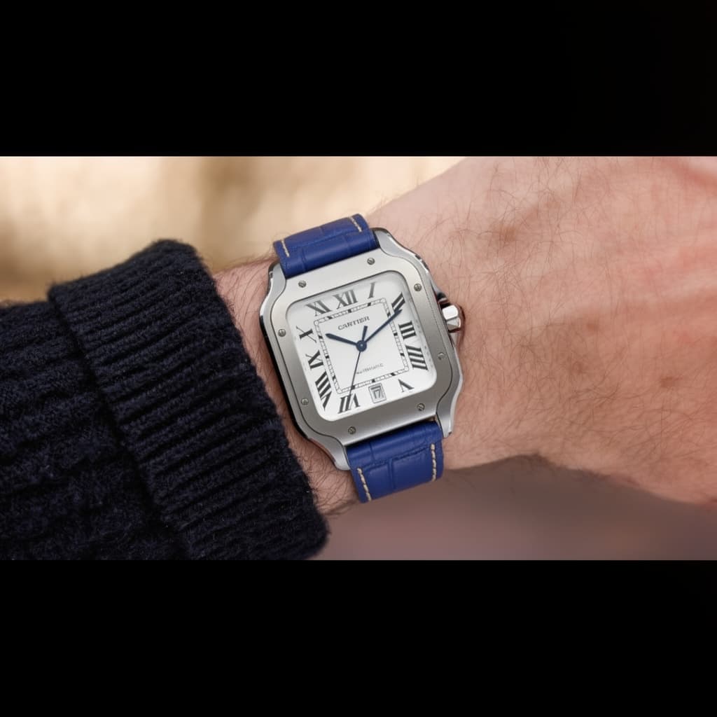 Men’s Crocodile Embossed