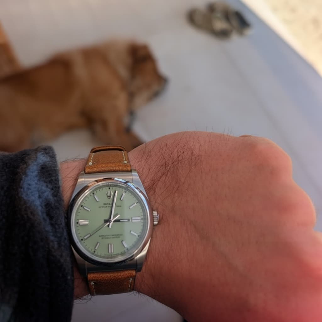 Vintage Distressed Brown Leather