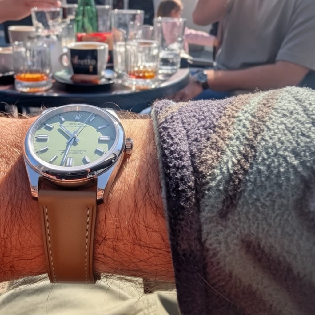 Barenia® leather strap